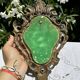 Magnificent Vintage Brass Mirror Candlestick - Baroque - Home Decor