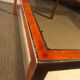 Table basse métal effet loupe