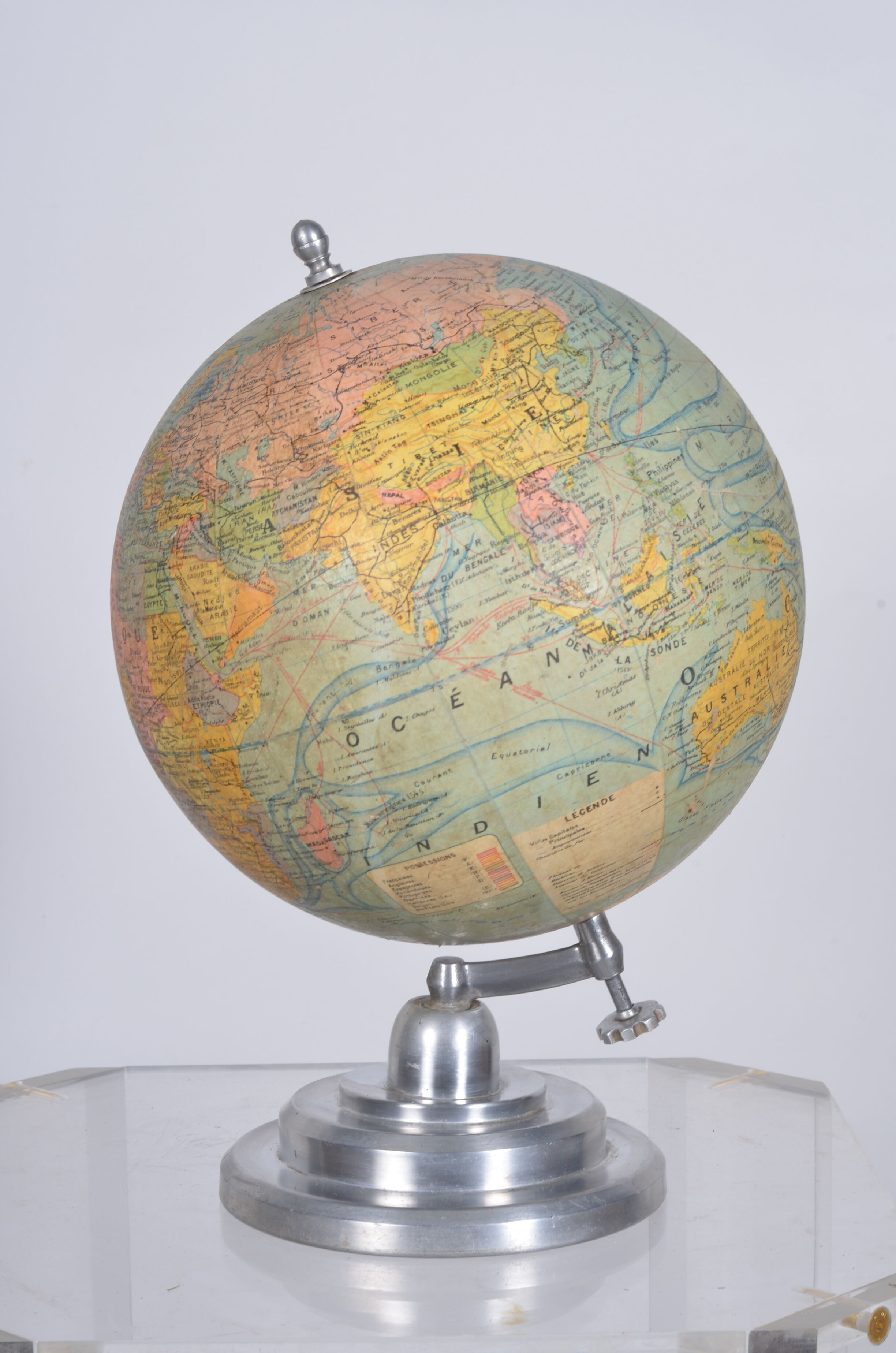 Globe terrestre Grand Barrere & Thomas