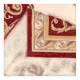 Red and beige oriental pattern rug aman