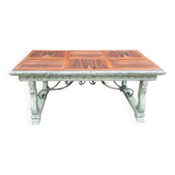 Table with carved legs