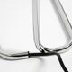 Large original 1980s chrome table lamp by Florian Schulz
