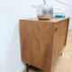 Vintage Scandinavian sideboard with sliding doors