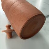 Raw terracotta pitcher