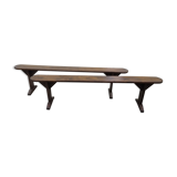 Pair of benches