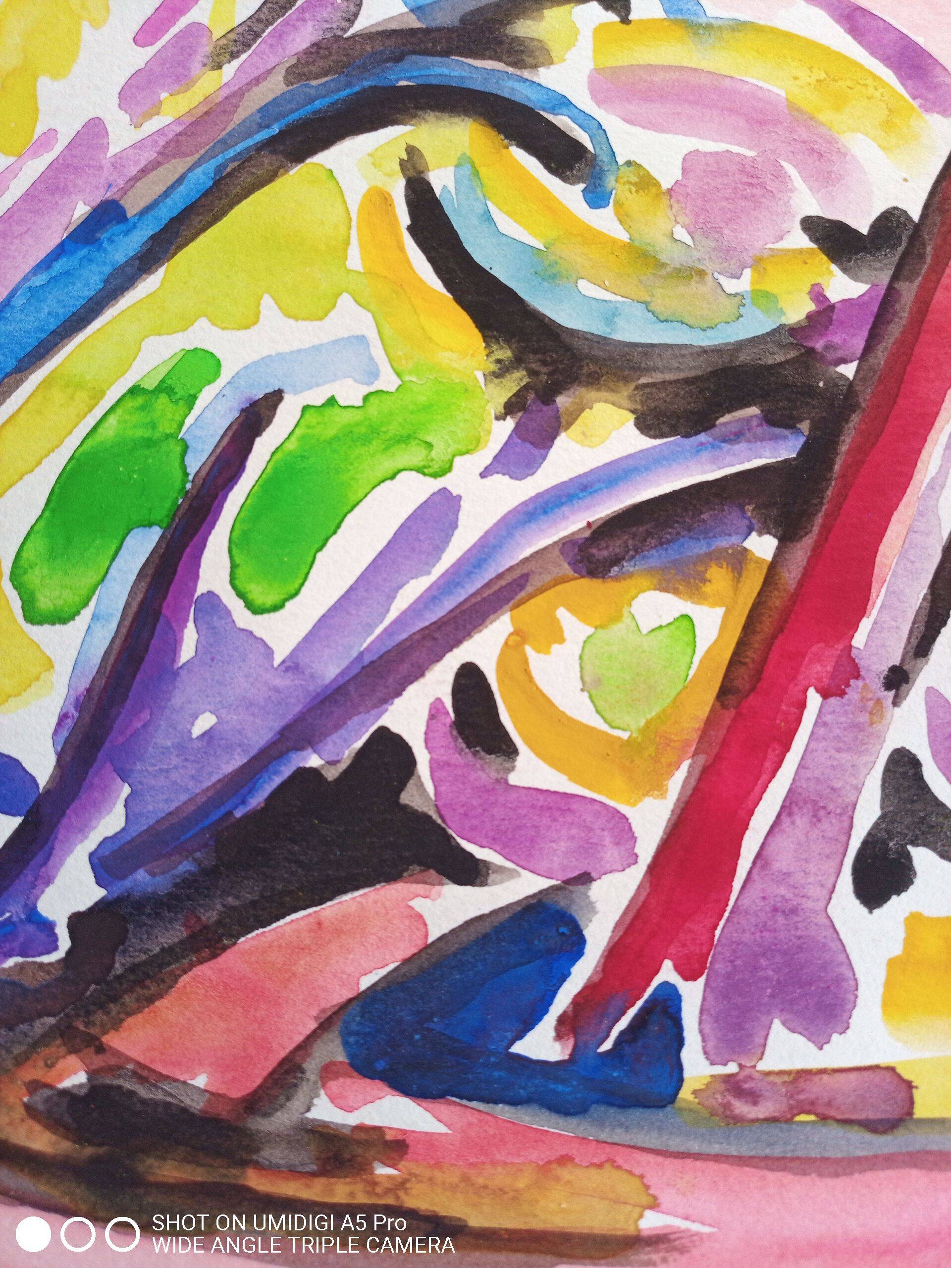 Pierre Lacroux (1909-1993) Gouache on paper 24 x 32 cm - from 1989 - (318)