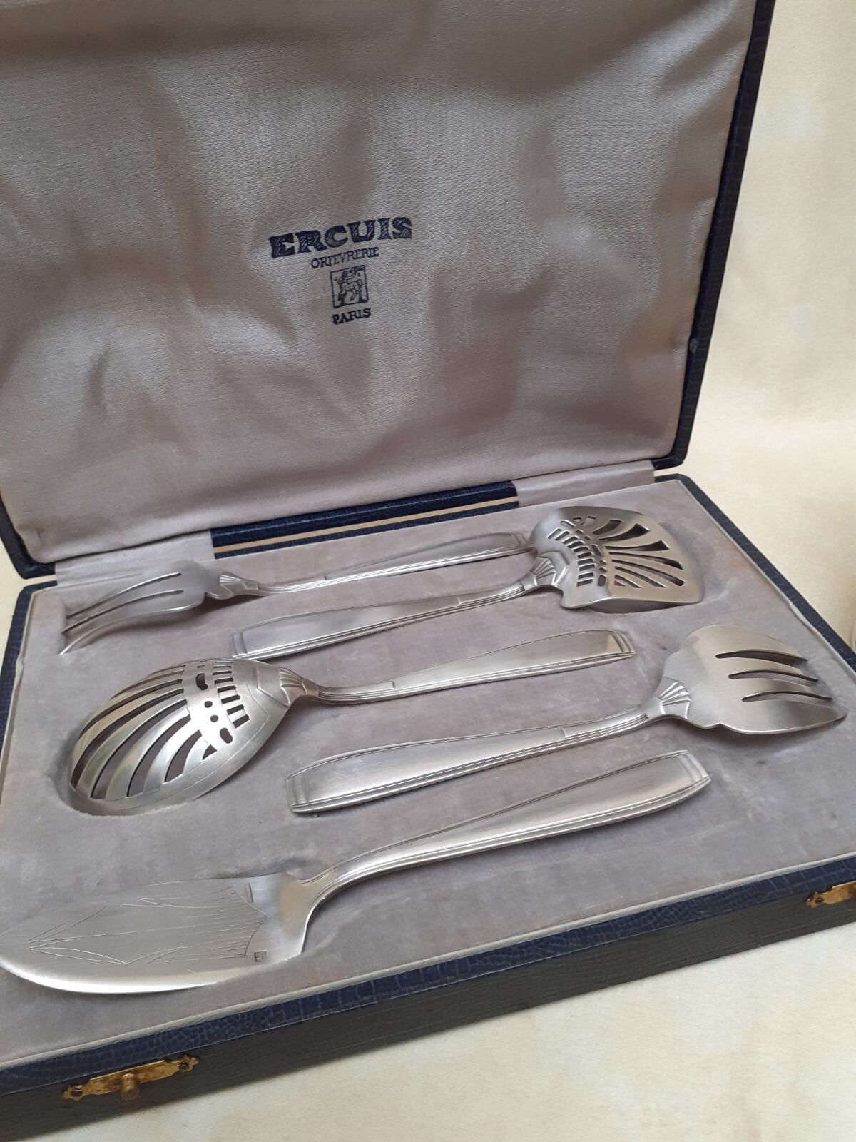 5 cutlery set entremets, Ercuis desserts