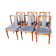 Ensemble de six chaises, Danemark, années 1960