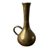 Vintage brass vase