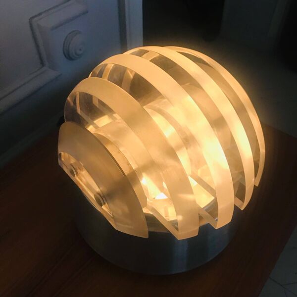 Lampe de Table • Lampe de Sol • Space Age • 1970