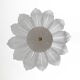 Murano Glass Ceiling Light with White Glass Flower-shaped Petals