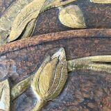 Art Nouveau wall mail holder