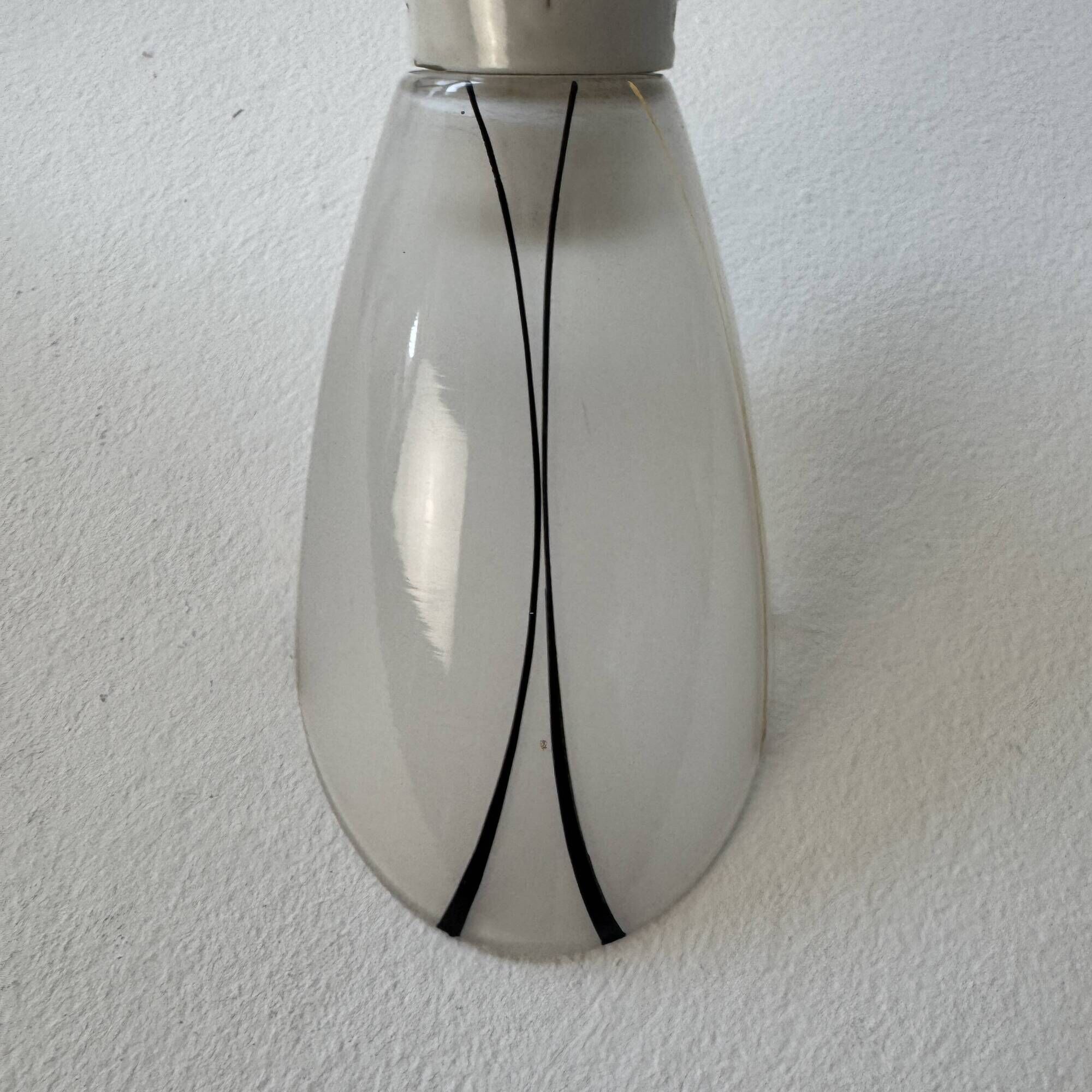 Lot of 3 old slanted wall lights from the 1950s
