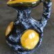 Ceramic pitcher fat lava from vallauris 14.5 cm