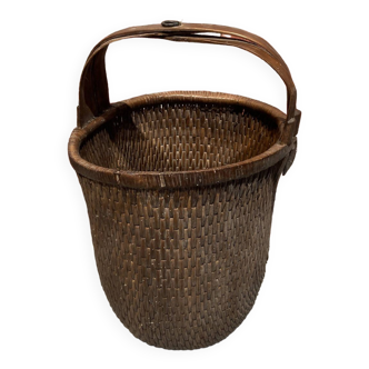 19th century China basket