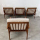 Set of 4 armchairs beech scandinavian