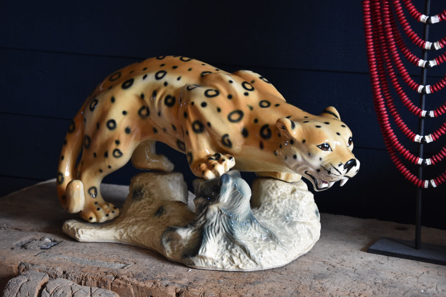 Ceramic panther