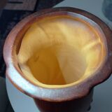 Vase collaboration between G de Bryun and Atelier Dubois at Bouffioulx.