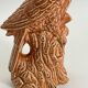 Vintage ceramic sculpture Parrot