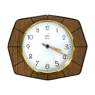 Japy clock on formica background, 1970