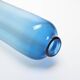 Cylindrical vase in light blue glass by Claude Morin, circa 1975