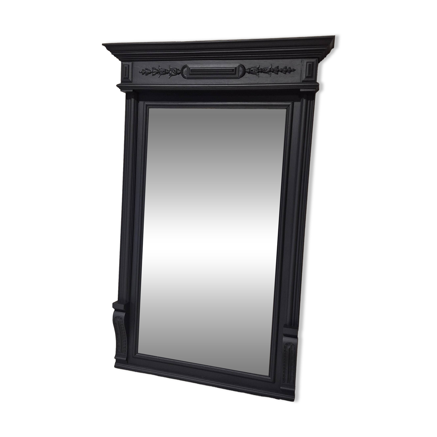 Antique bevelled mirror