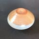 Glacier blue stoneware spherical ceramic Antonio Lampecco vintage
