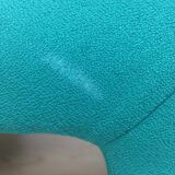 80's pop-style Arfa side chair, green