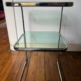 Service/end of vintage canape 1970 double tray