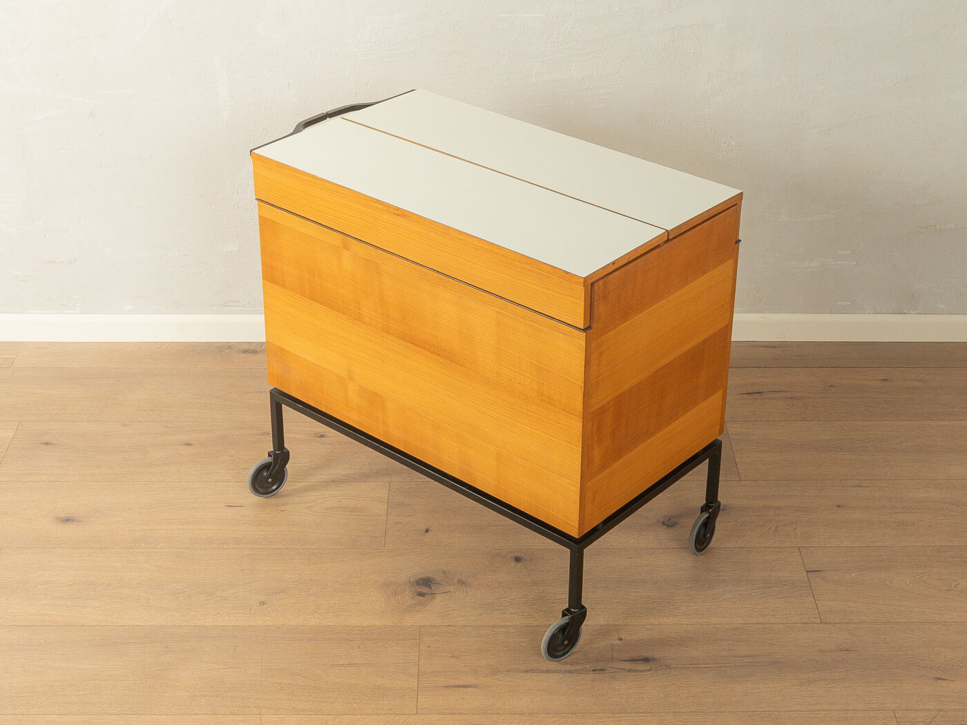 Bar cart from the 1960s