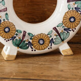 Set of 3 Slovak ceramic soliflores