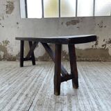 Solid oak bench