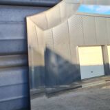 Art deco beveled mirror
