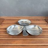Stainless steel 18/10 clover plate