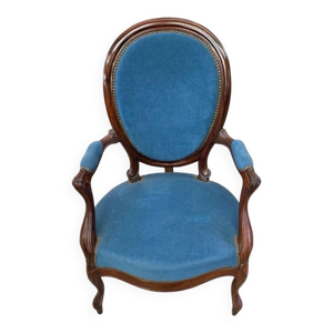fauteuil louis philippe - palissandre