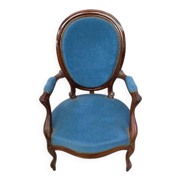 fauteuil louis philippe en palissandre