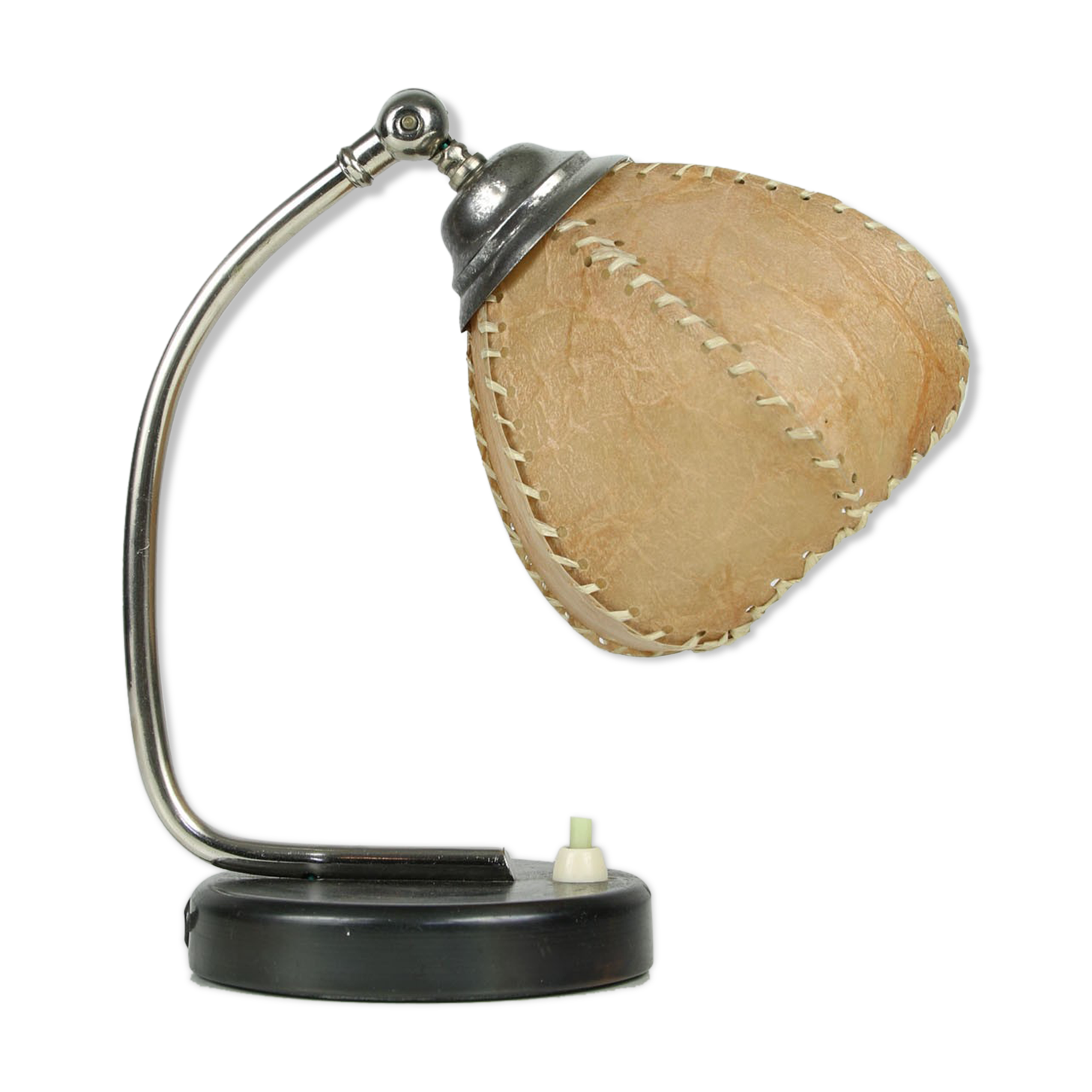 Vintage parchement table lamp