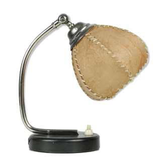 Vintage parchement table lamp