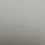 2 earthenware plates sté amandinoise terre de fer model eyelets diam 23 cm