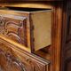 Antique walnut secretary – Louis XV style – Drop-down – 19th century