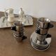 Ikea trivsel vintage 90s espresso coffee service – stainless steel – set of