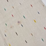 Vintage decorative hemp rug for the home, ref. 3672