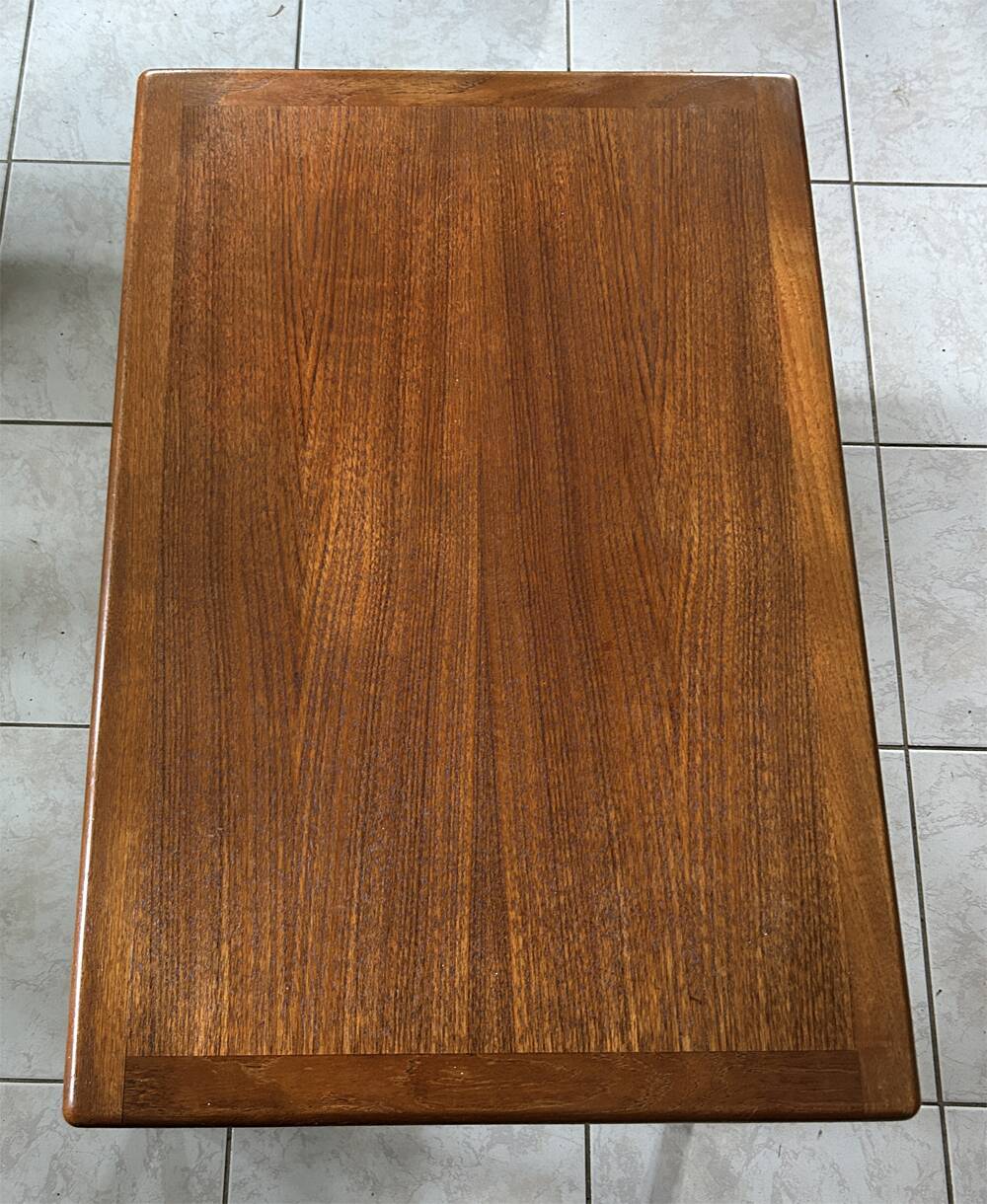 Danish teak coffee table Trioh Mobler attributed to Niels Bach, vintage, 1960s
