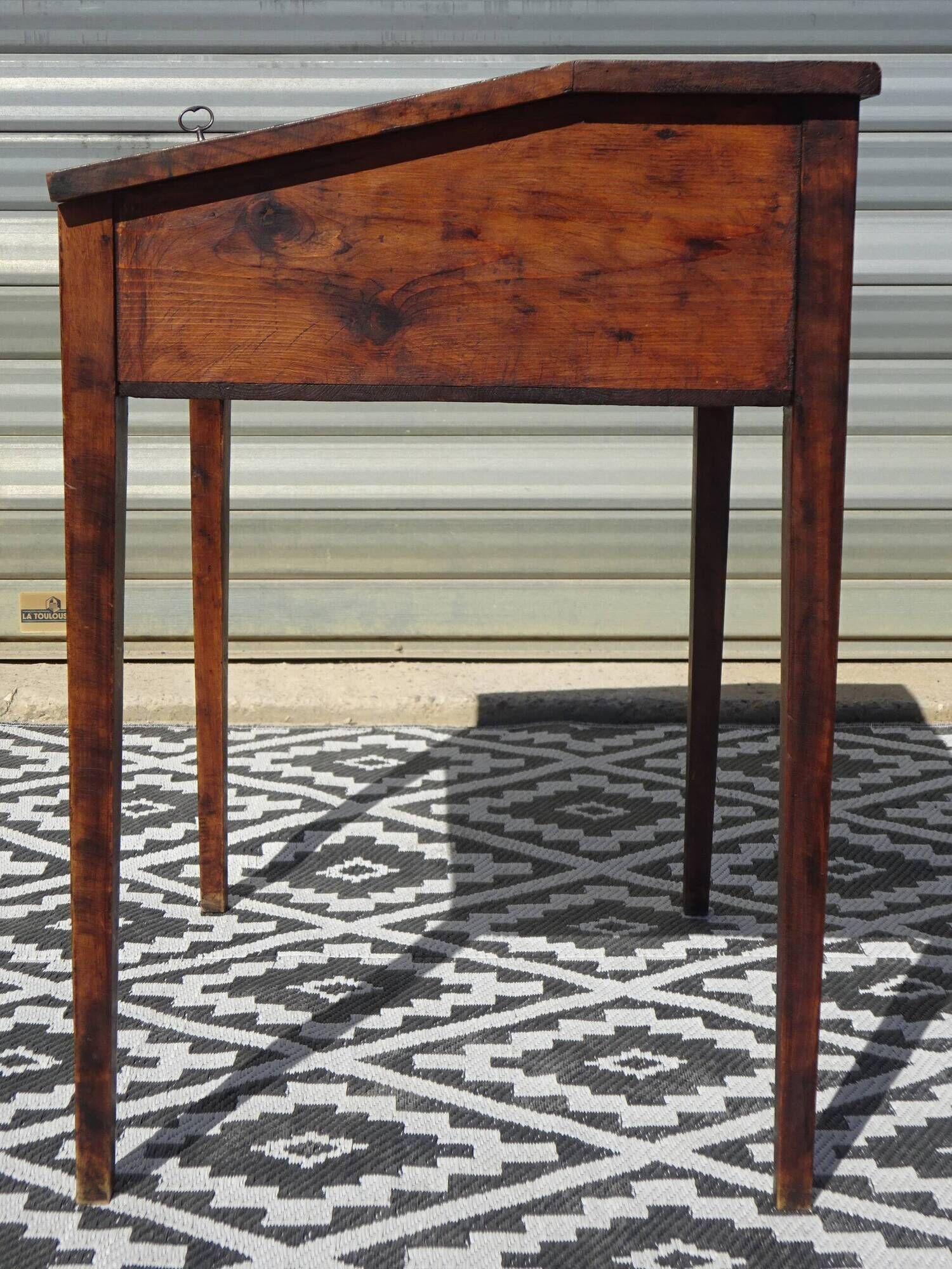 vintage desk with storage