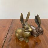 Brass rabbits