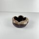 Vintage speckled glazed ceramic trinket dish – 1960/70