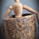 ELS sandstone vase