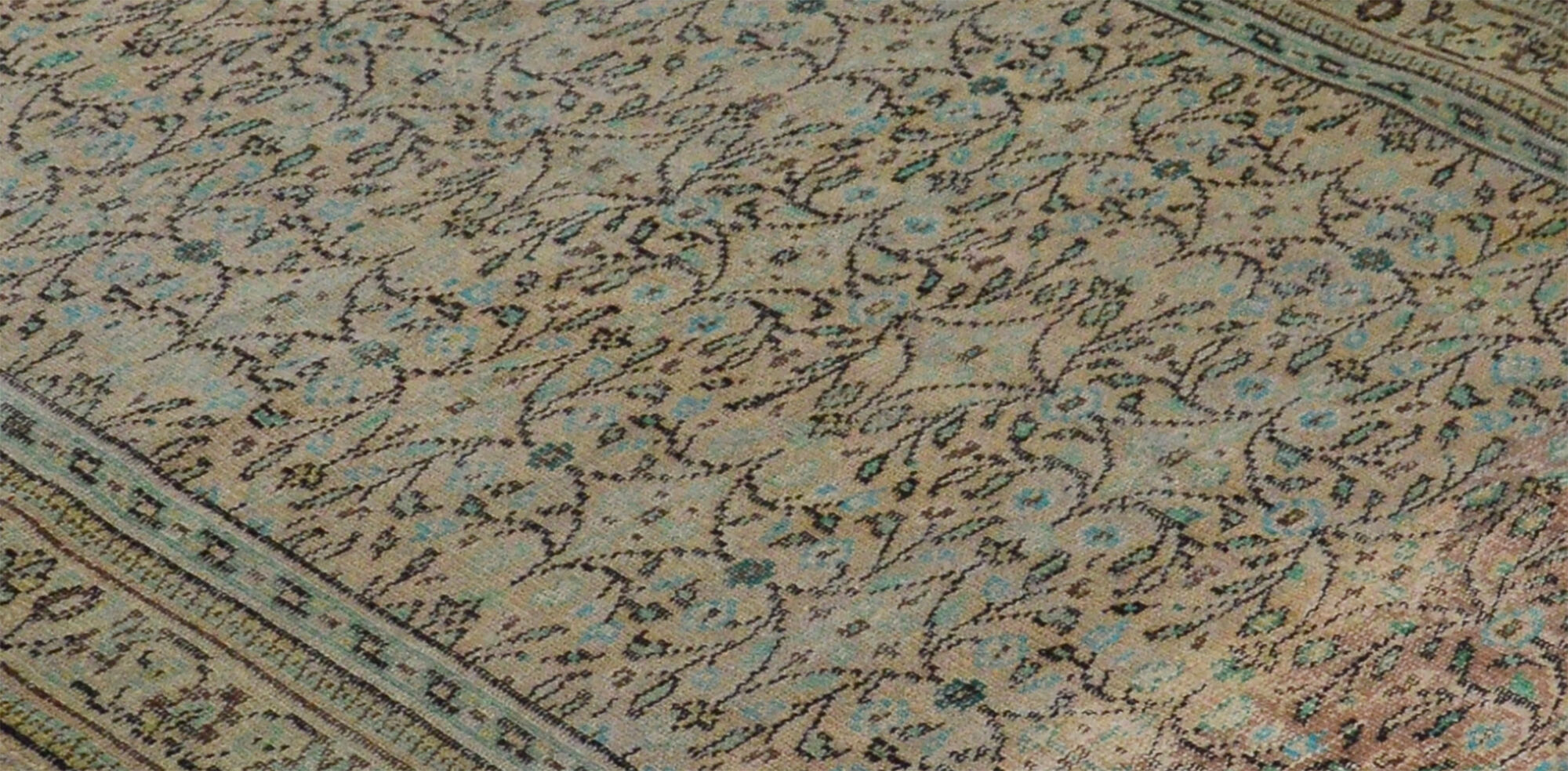 Anatolian handmade vintage rug 280 cm x 170 cm