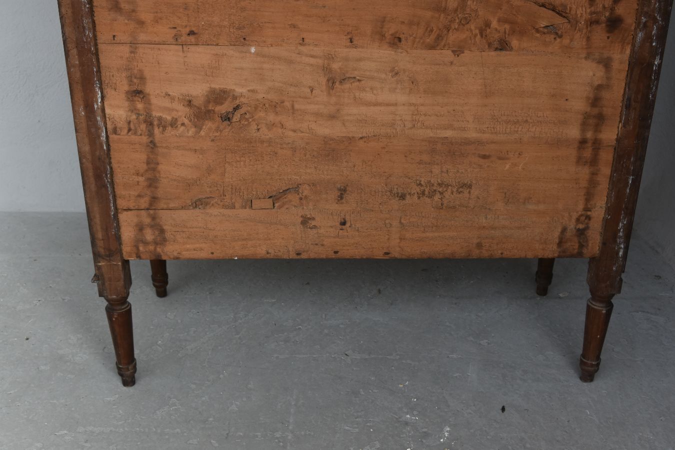 18th-century mahogany door secretary