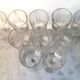 Set de 10 verres à vin années 40